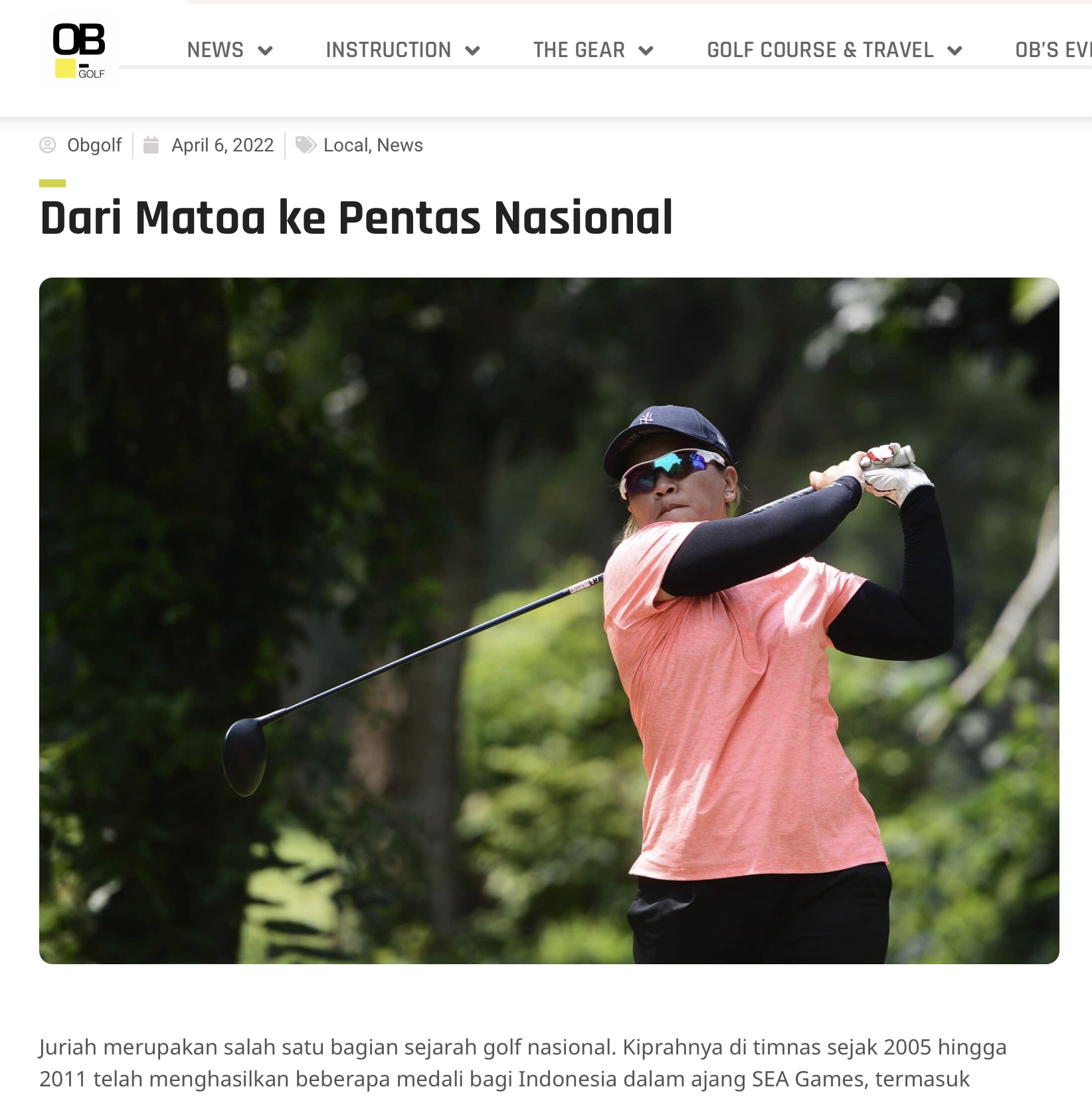 Artikel-OB Golf-Dari Matoa Ke Nasional